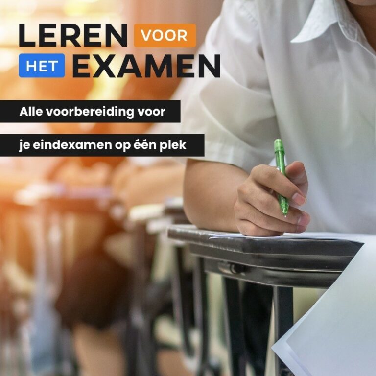 Ondersteuning Voor Docent én Leerling In De Periode Naar De Examens ...