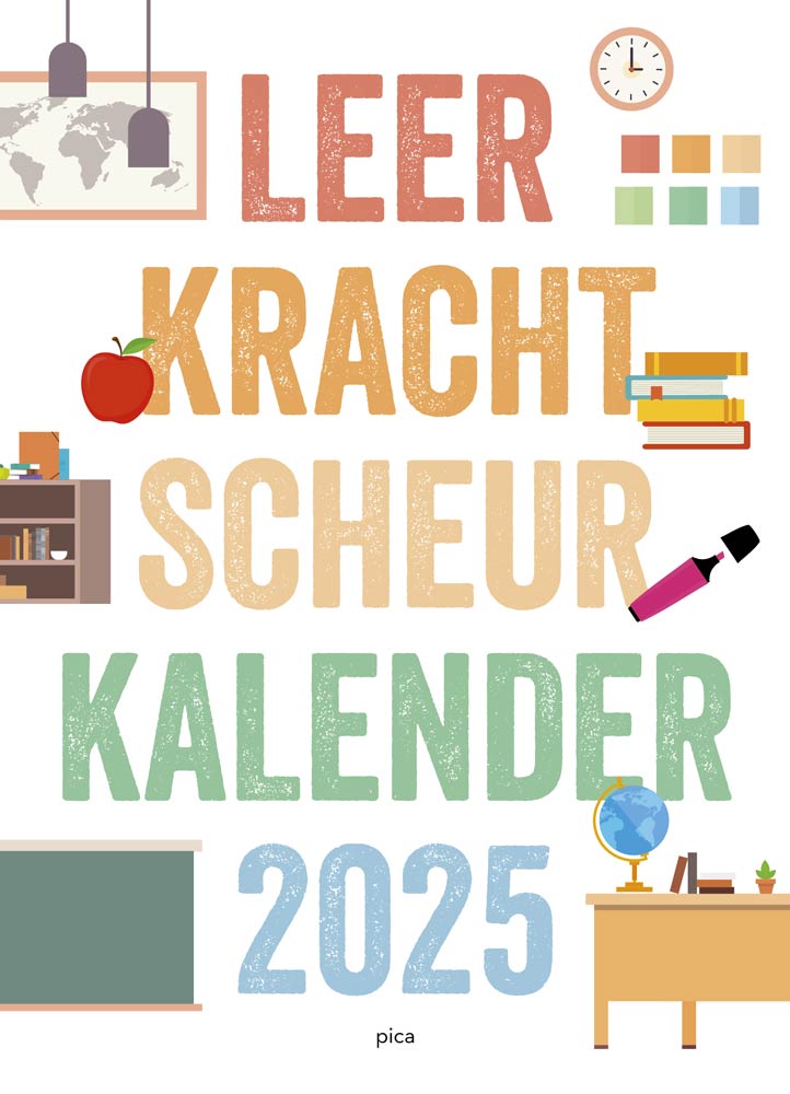 Omslag Leerkracht Scheurkalender 2025