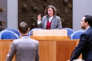 Minister Faber in de Tweede Kamer