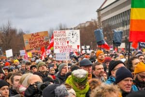 Protest tegen AfD